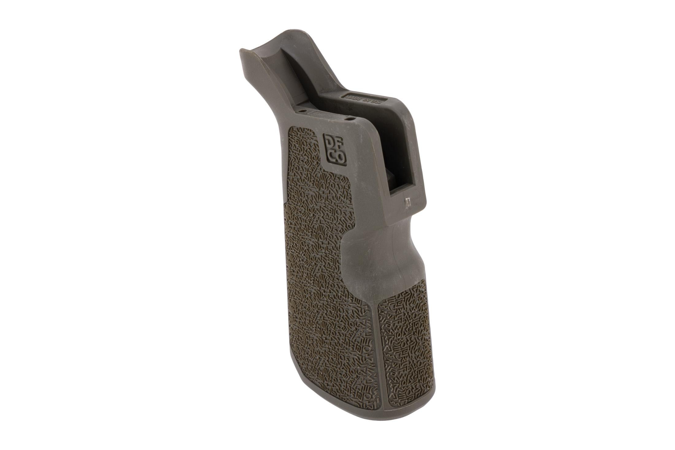 Die Free Co Kung Fu AR-15 Pistol Grip - OD Green